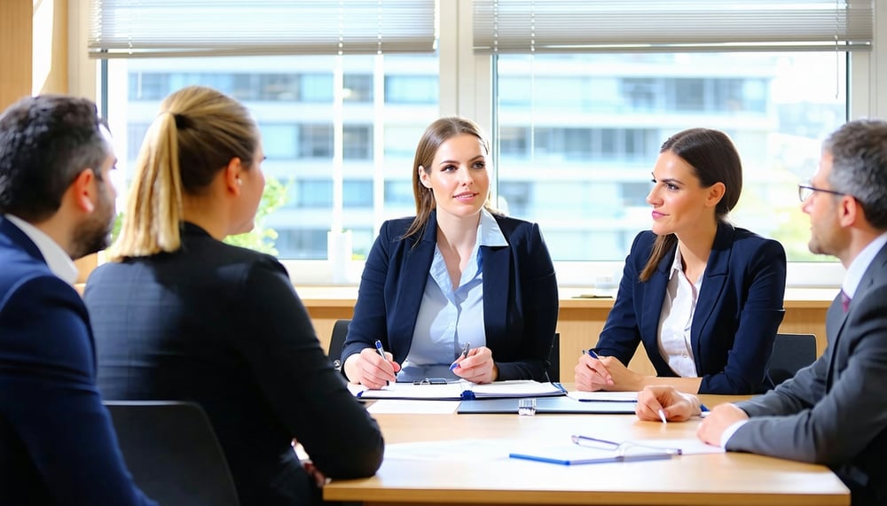 Legal consultation in progress at London City Paralegal Inc.